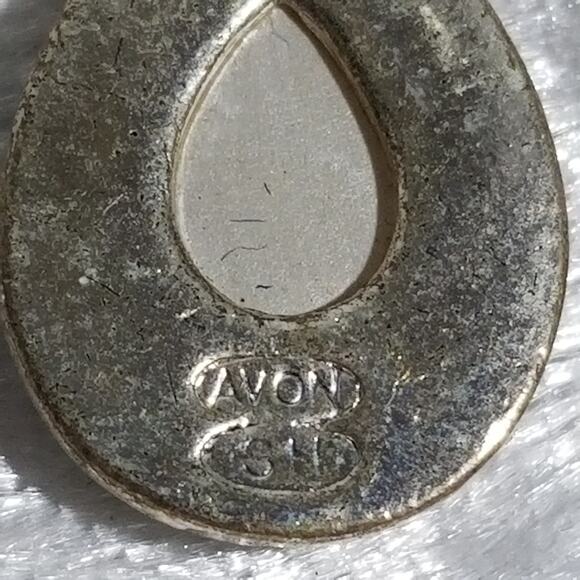 Avon SH silvertone necklace 15" w/ 2 1/2" ex. 1.1780 - Picture 7 of 10